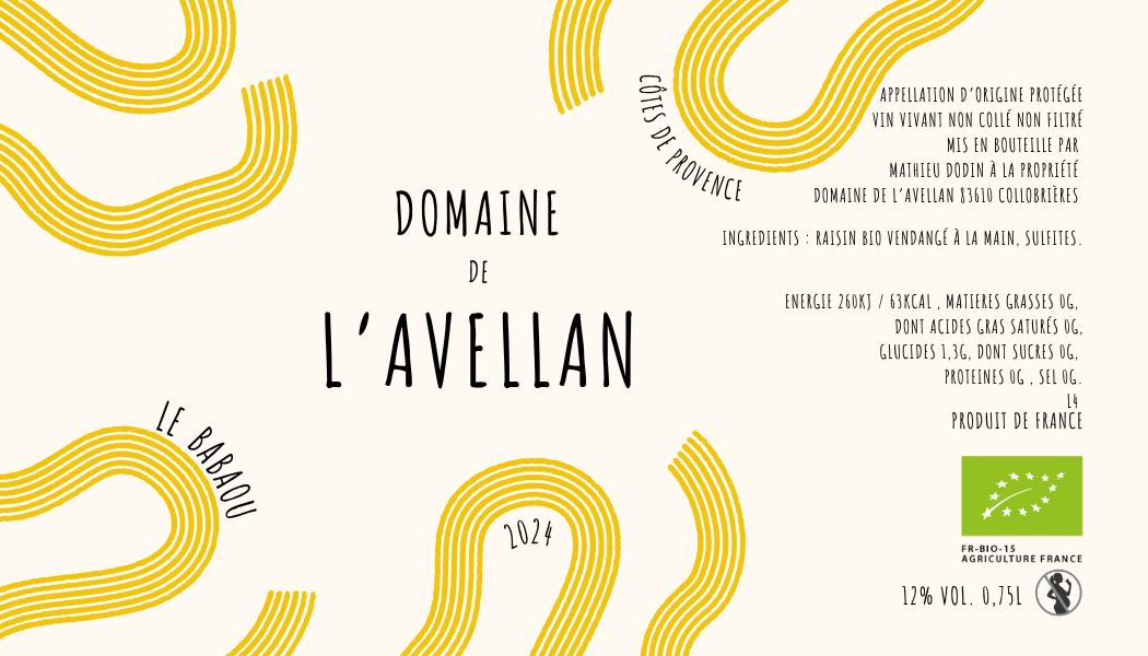 Le Babaou - Domaine de l'Avellan - mathieu-dodin -2024