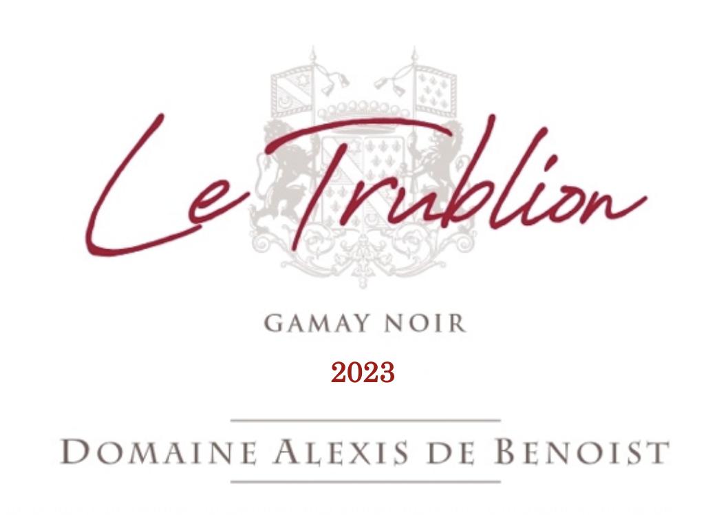 Le Trublion - Domaine Alexis de Benoist - alexis-de-benoist -2023