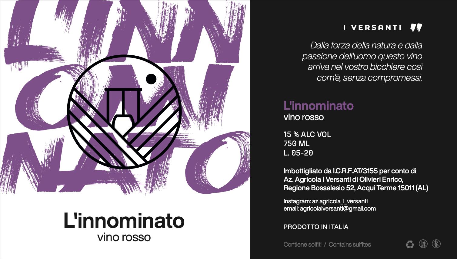 L'Innominato - I Versanti - enrico-oliveri 