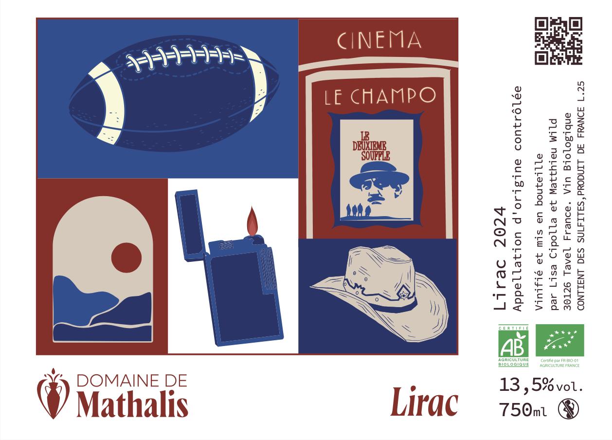 Lirac - Domaine de Mathalis - lisa-cipolla-mathieu-wild 