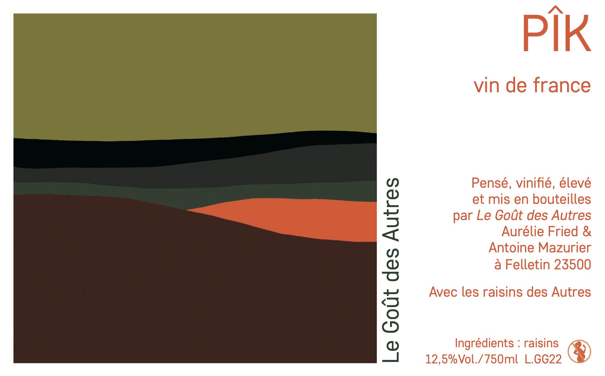 Pik - Le goût des autres - aurelie-fried-antoine-mazurier -2023