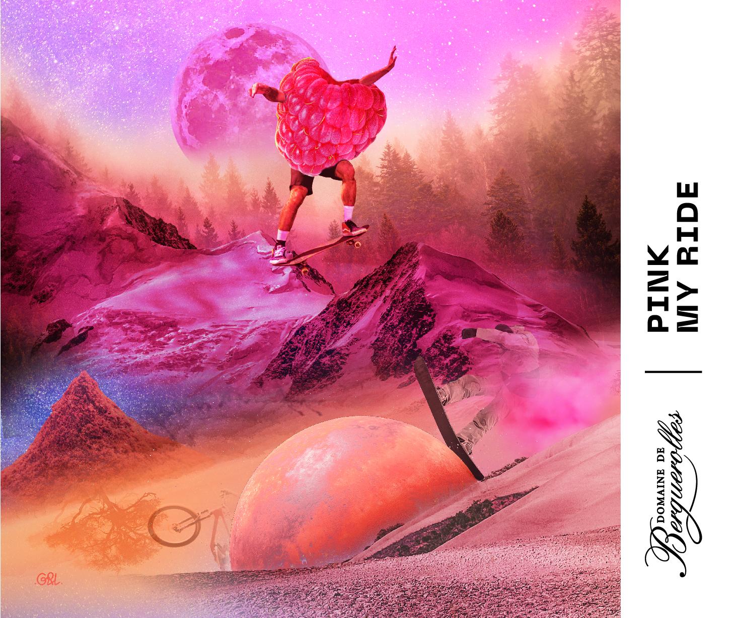 Pink My Ride - Domaine De Berguerolles - mathieu-manifacier 