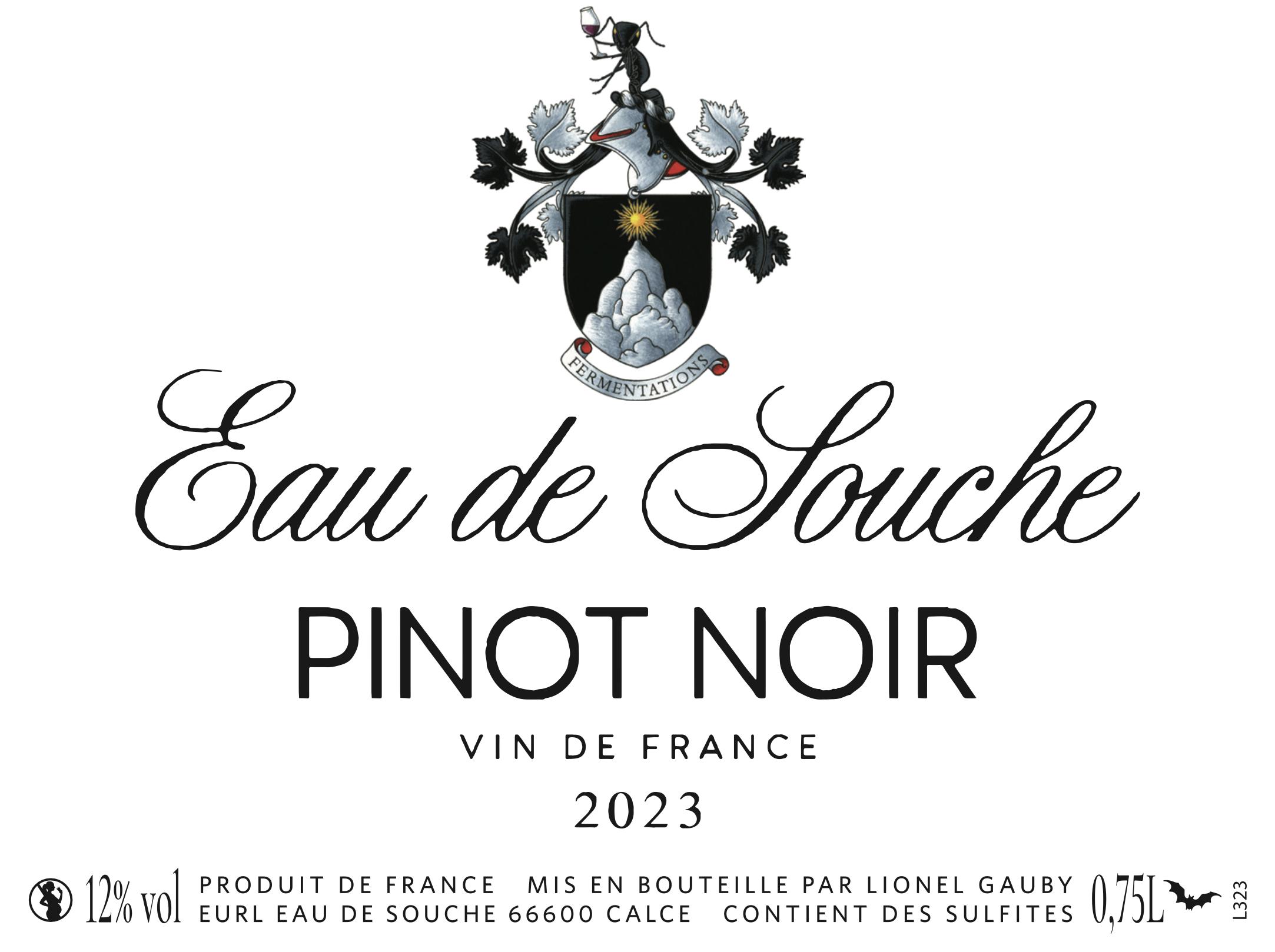 Pinot Noir - Eau De Souche - lionel-gauby -2019