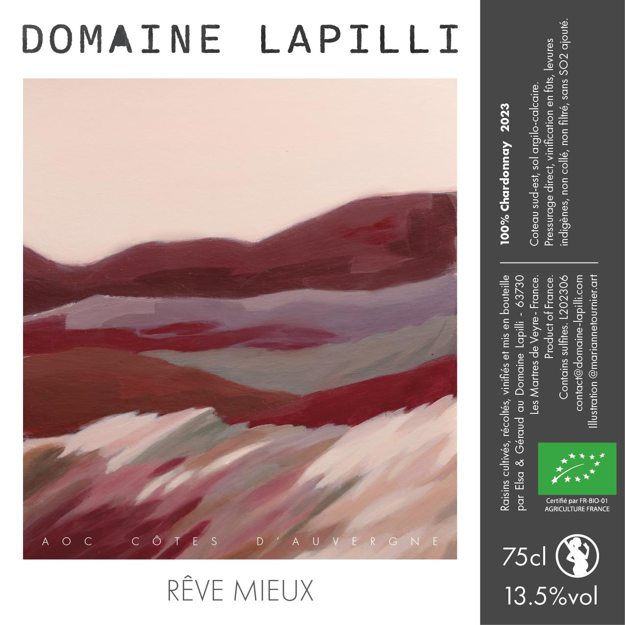 Rêve mieux - Domaine Lapilli - elsa-provenzale-geraud-dubuis 