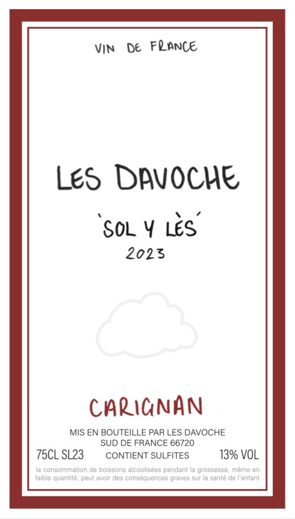 Sol y Lès - Davoche Wines - tess-et-charles 