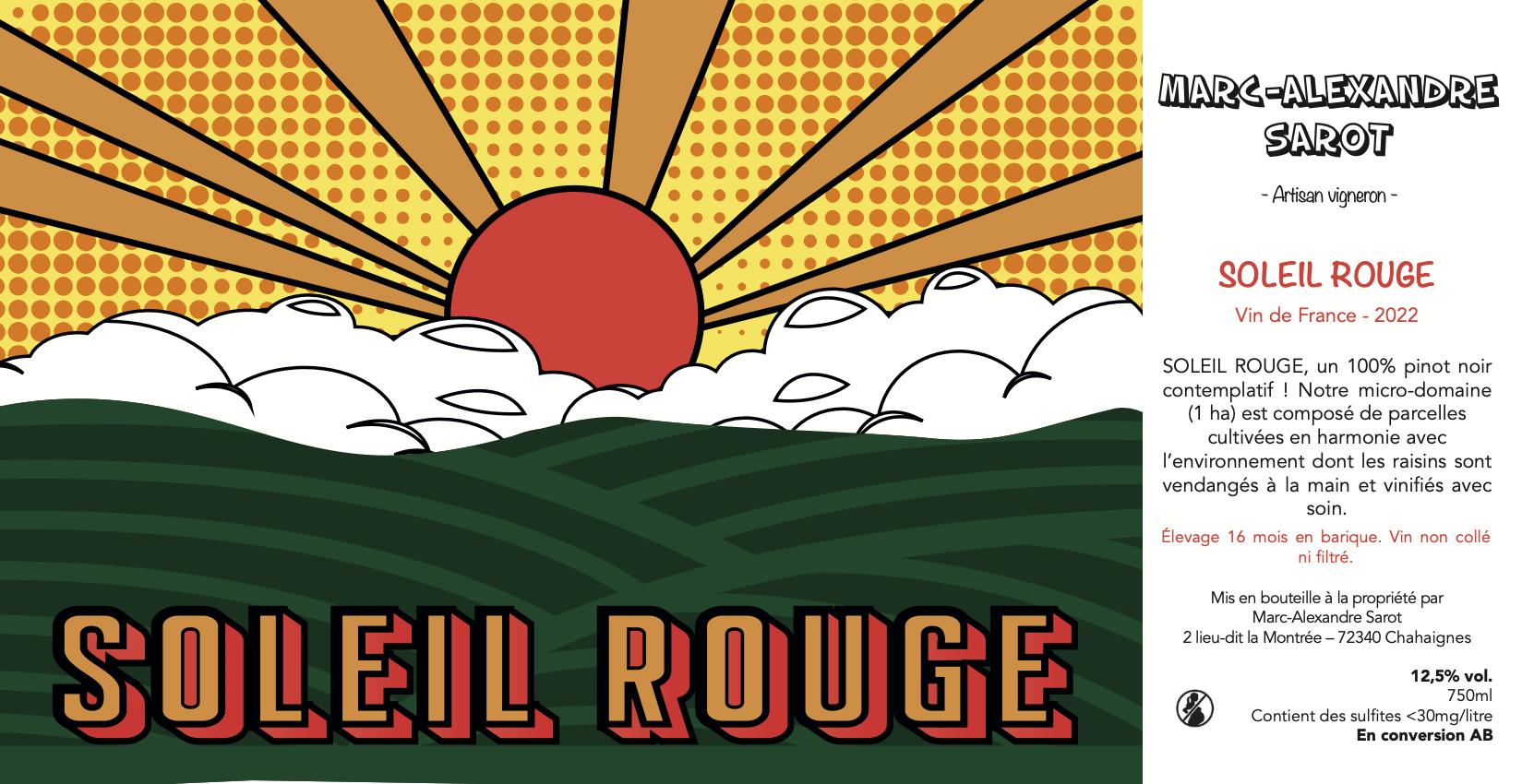 Soleil Rouge - Domaine Sarot - marc-alexandre-sarot 