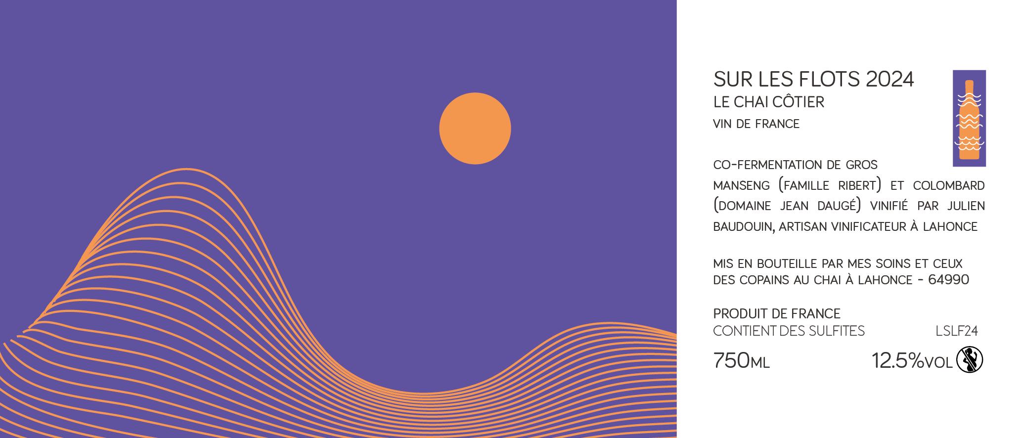 Sur les flots - Le Chai Cotier - julien-baudouin 