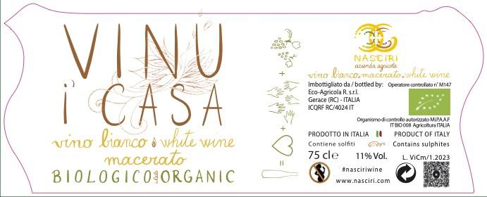 VINU i CASA rosato - Azienda Agricola Nasciri - domenico -2022