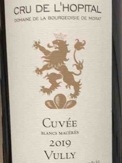 Cuvée Blancs Macérés - Cru de l'Hôpital - christian-vessaz 