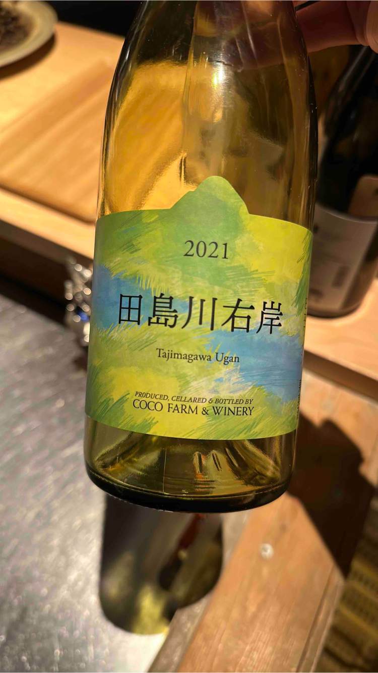 田島川右岸 Tajimagawa Ugan - Coco Farm & Winery - romain-weinstock-toyoichiro-shibata -2021