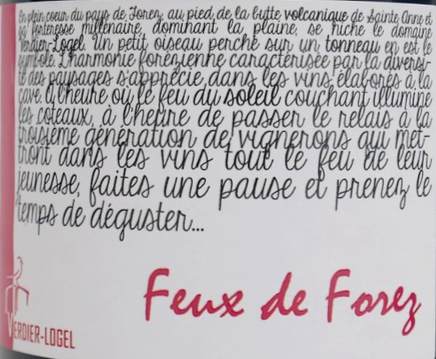 Feux de Forez - Cave Verdier-Logel - maxime-gillier-jacky-julie-odile-logel 