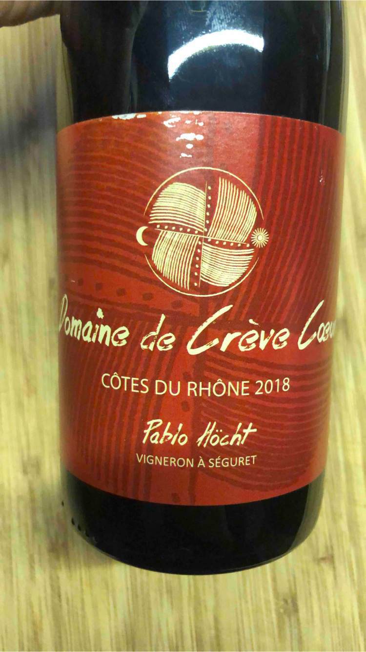 Côte du Rhône - Domaine Du Crève Cœur - pablo-hocht 