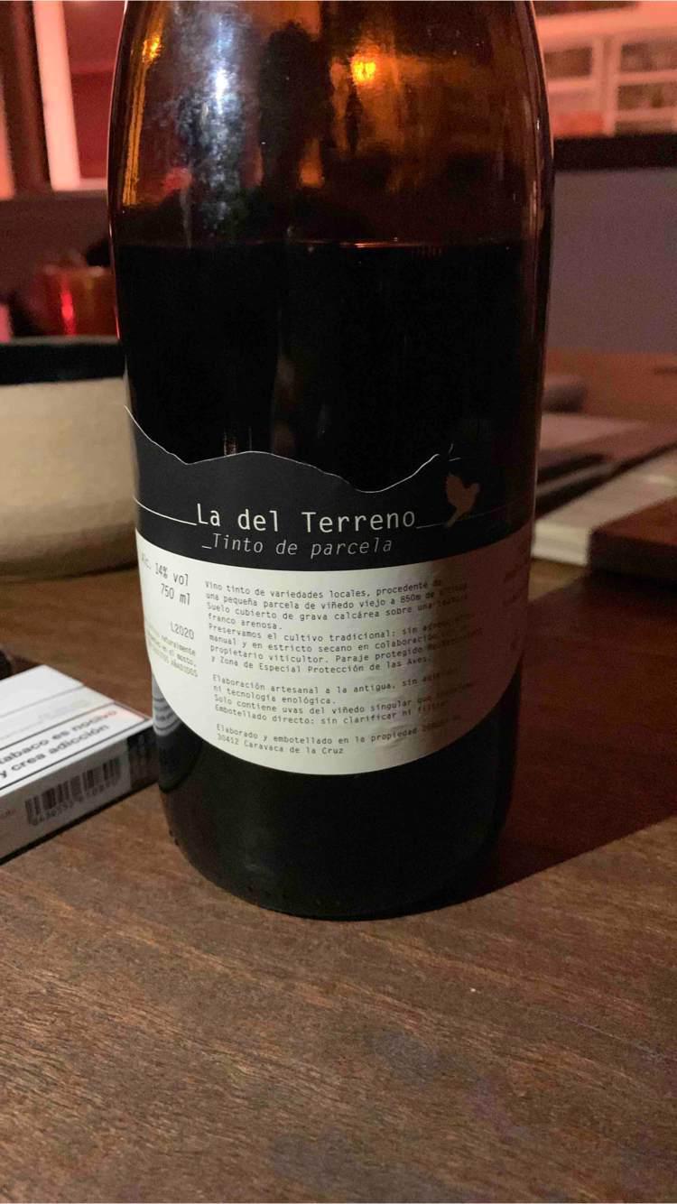 Tinto De Parcela - Bodega La del Terreno - julia-casado -2020