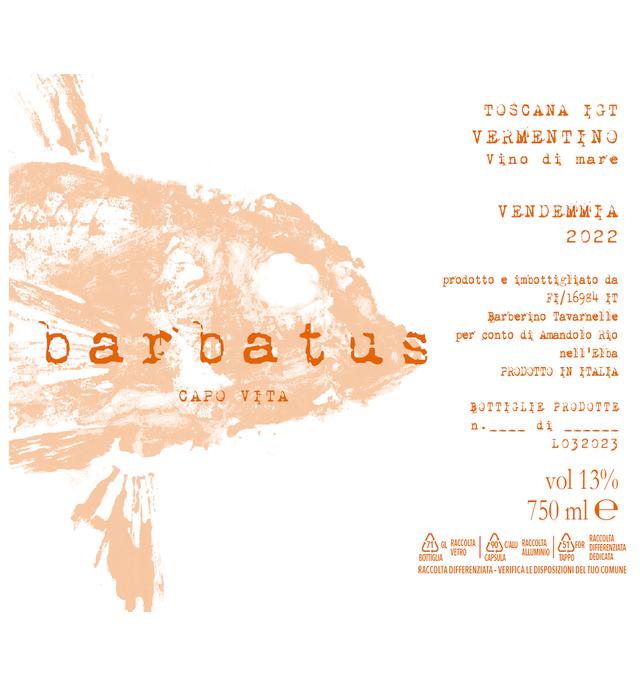 Barbatus Vermentino - Barbatus - marco-giordano-alessandro-acinelli-christoph-fischer -2022