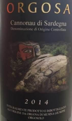 Cannonau Rosso - Cantina Orgosa - giuseppe-musina 