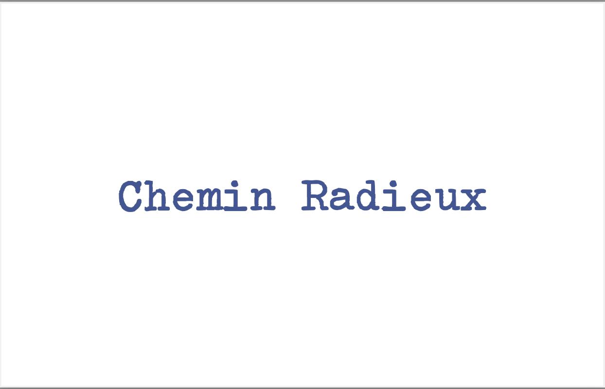 Chemin Radieux - Domaine La Goguette - julien-mary 