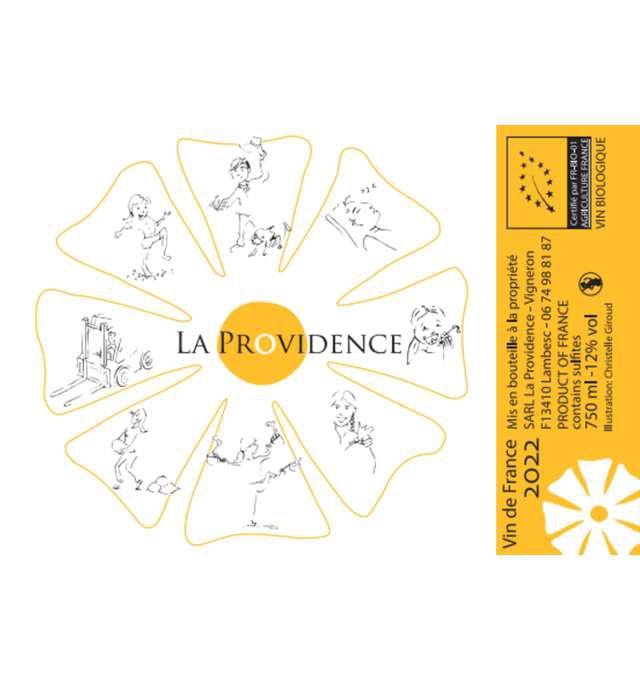 La Providence Blanc - Domaine La Providence - benedicte-jean-benoit-comor 