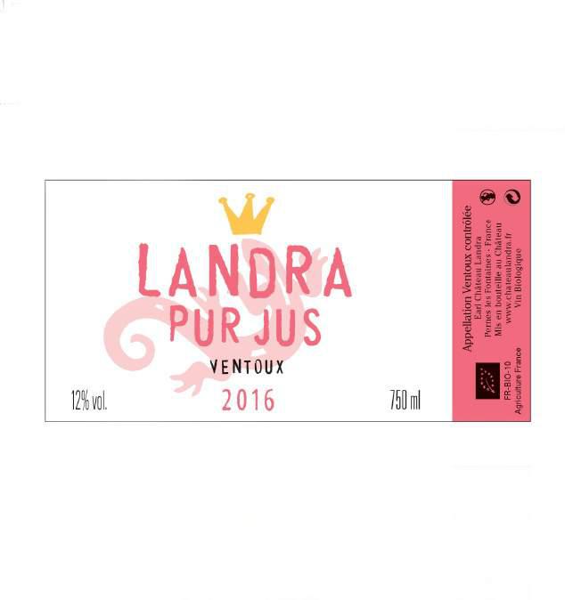 Landra Pur Jus (Rosé) - Château Landra - cecile-frederic-renoux 