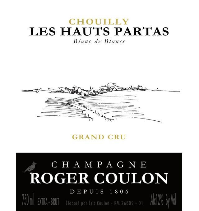 Les Hauts Partas - Blanc de Blancs - Champagne Roger Coulon - famille-coulon 