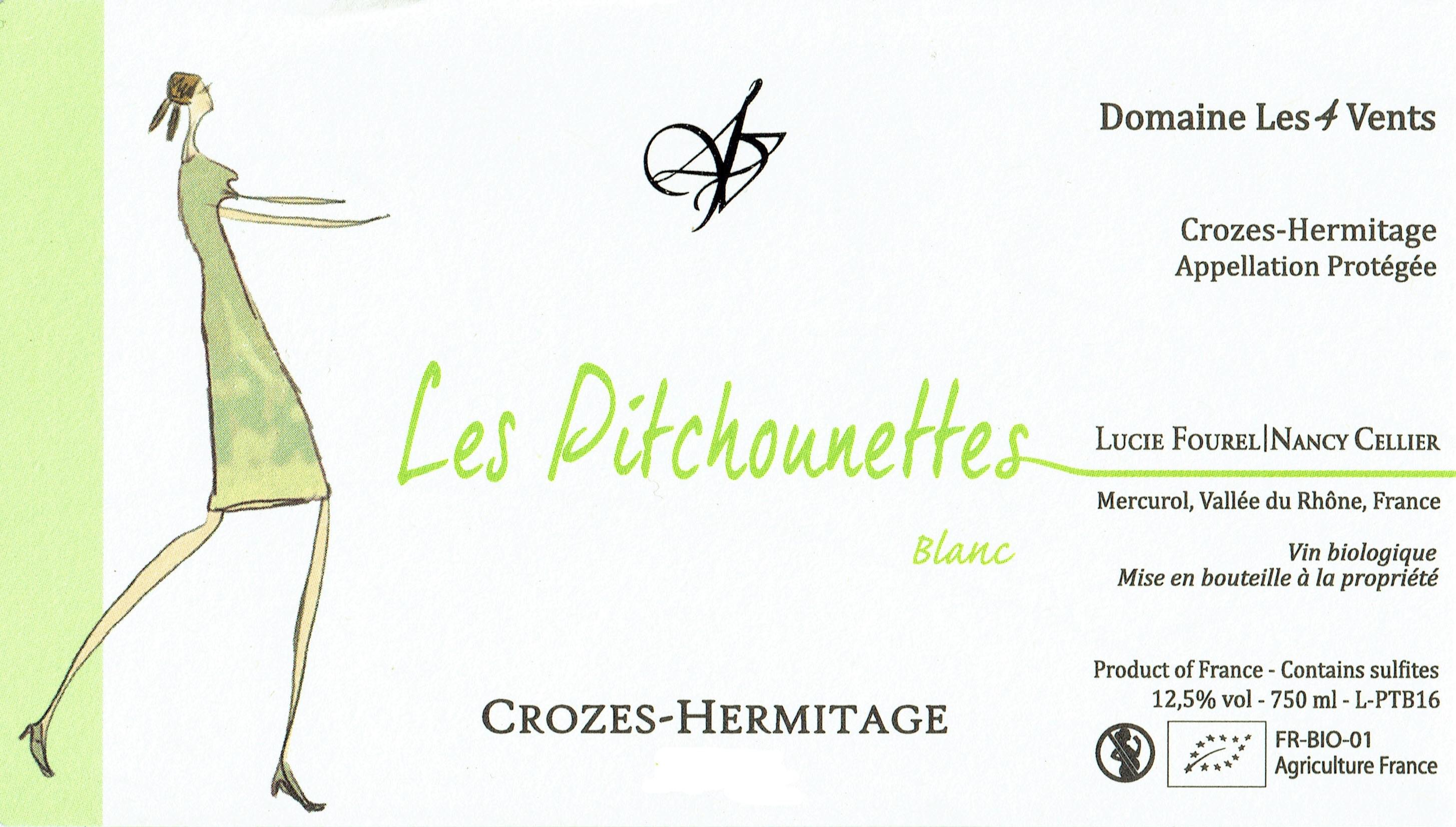 Les Pitchounettes Blanc - Domaine Les 4 Vents - lucie-et-nancy-fourel 