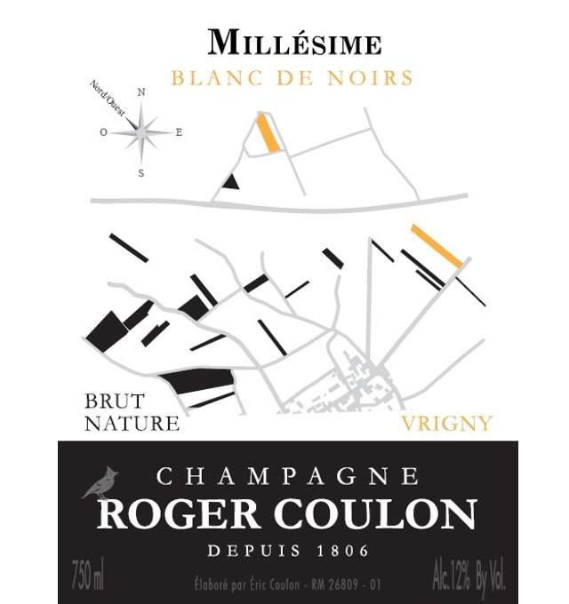 Millésime Blanc de Noirs - Champagne Roger Coulon - famille-coulon -2013
