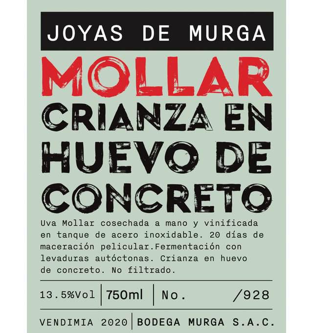 Mollar con Crianza Huevo de Concreto - Bodega Murga - pietra-possamai-alberto-di-laura-arturo-inga 