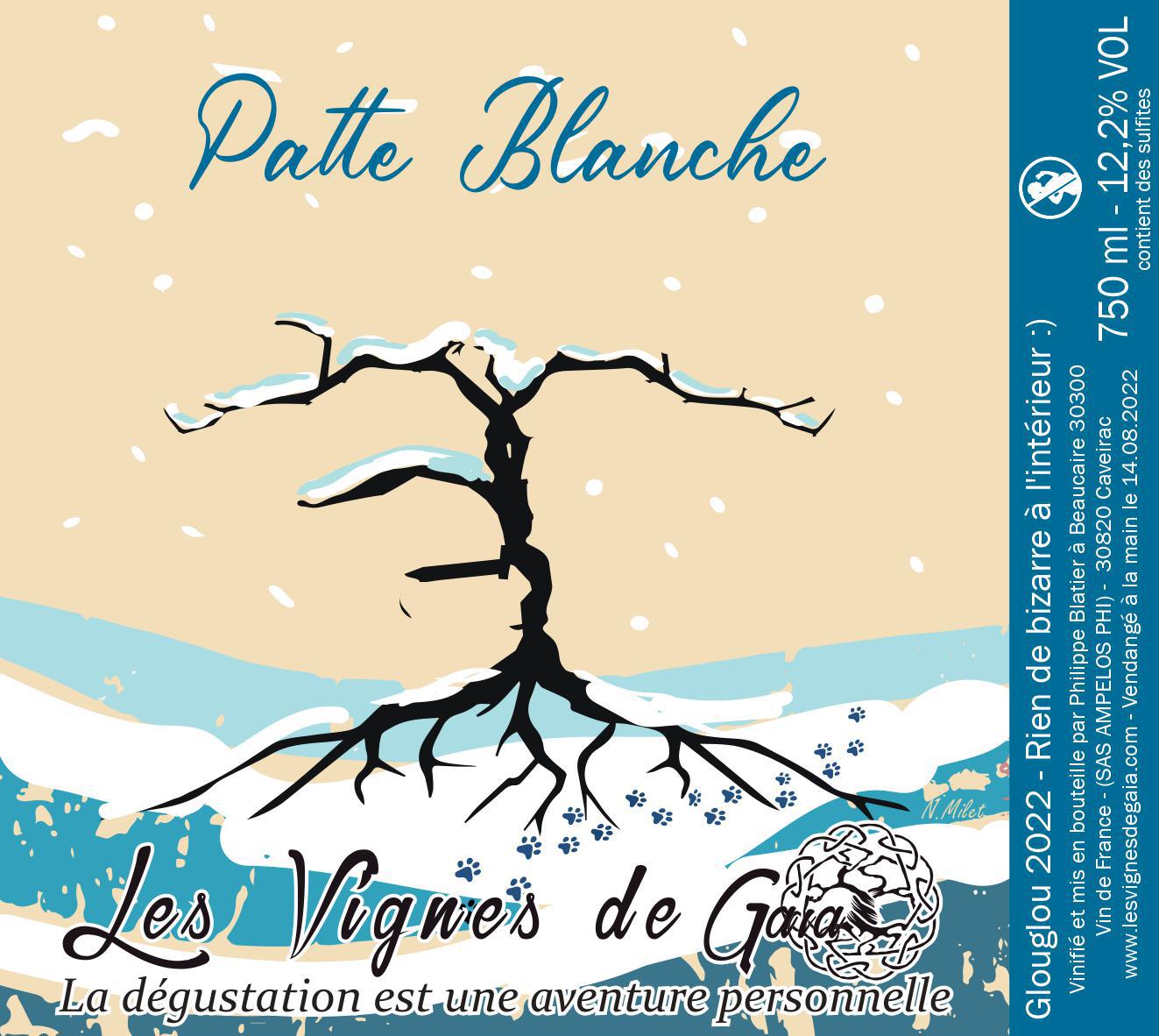 Patte blanche - Les Vignes de Gaïa - philippe-blatier 