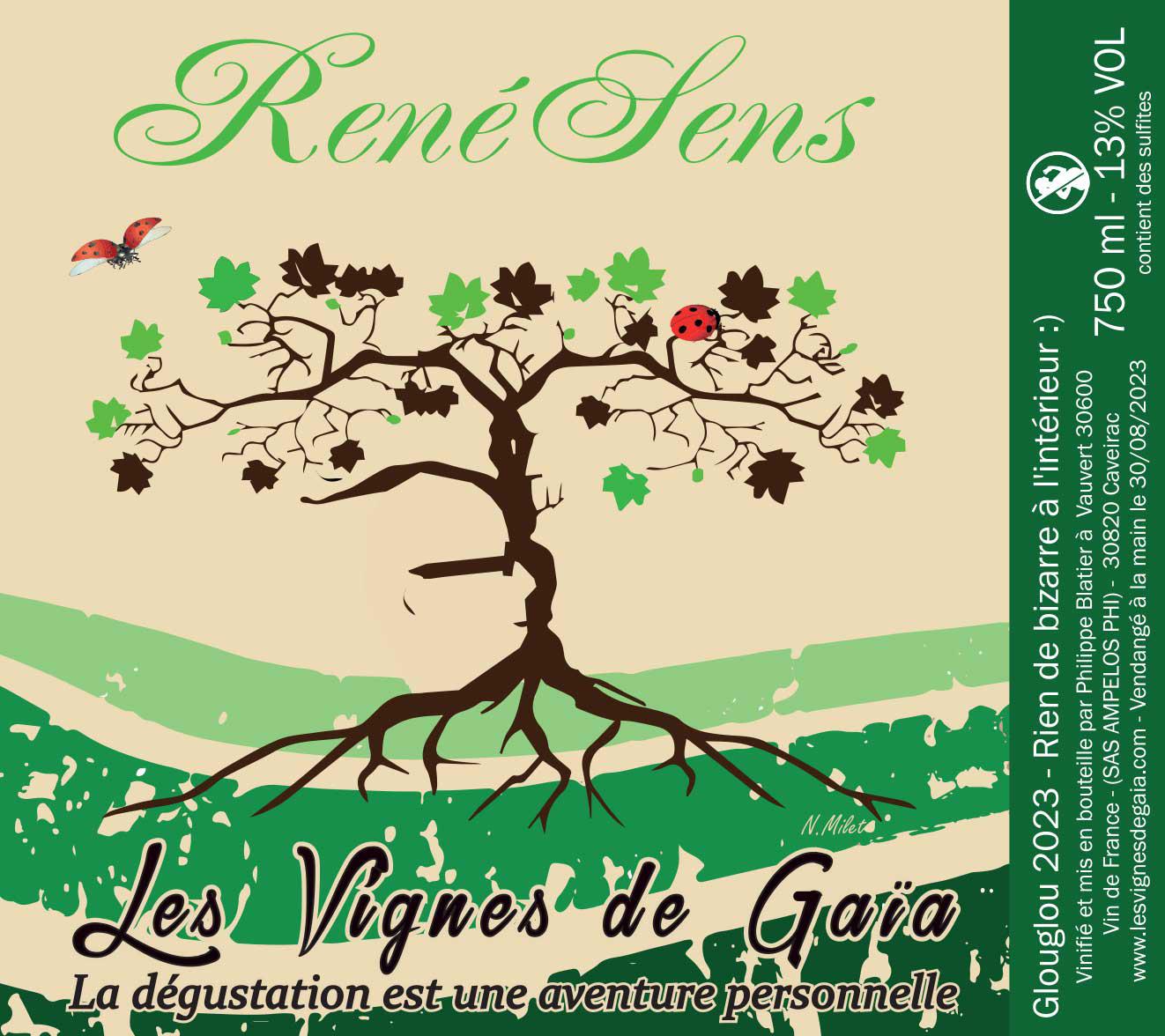 RenéSens - Les Vignes de Gaïa - philippe-blatier 