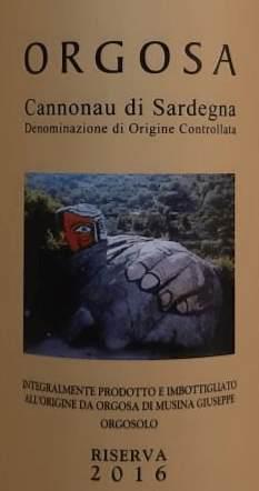 Riserva di Cannonau - Cantina Orgosa - giuseppe-musina 