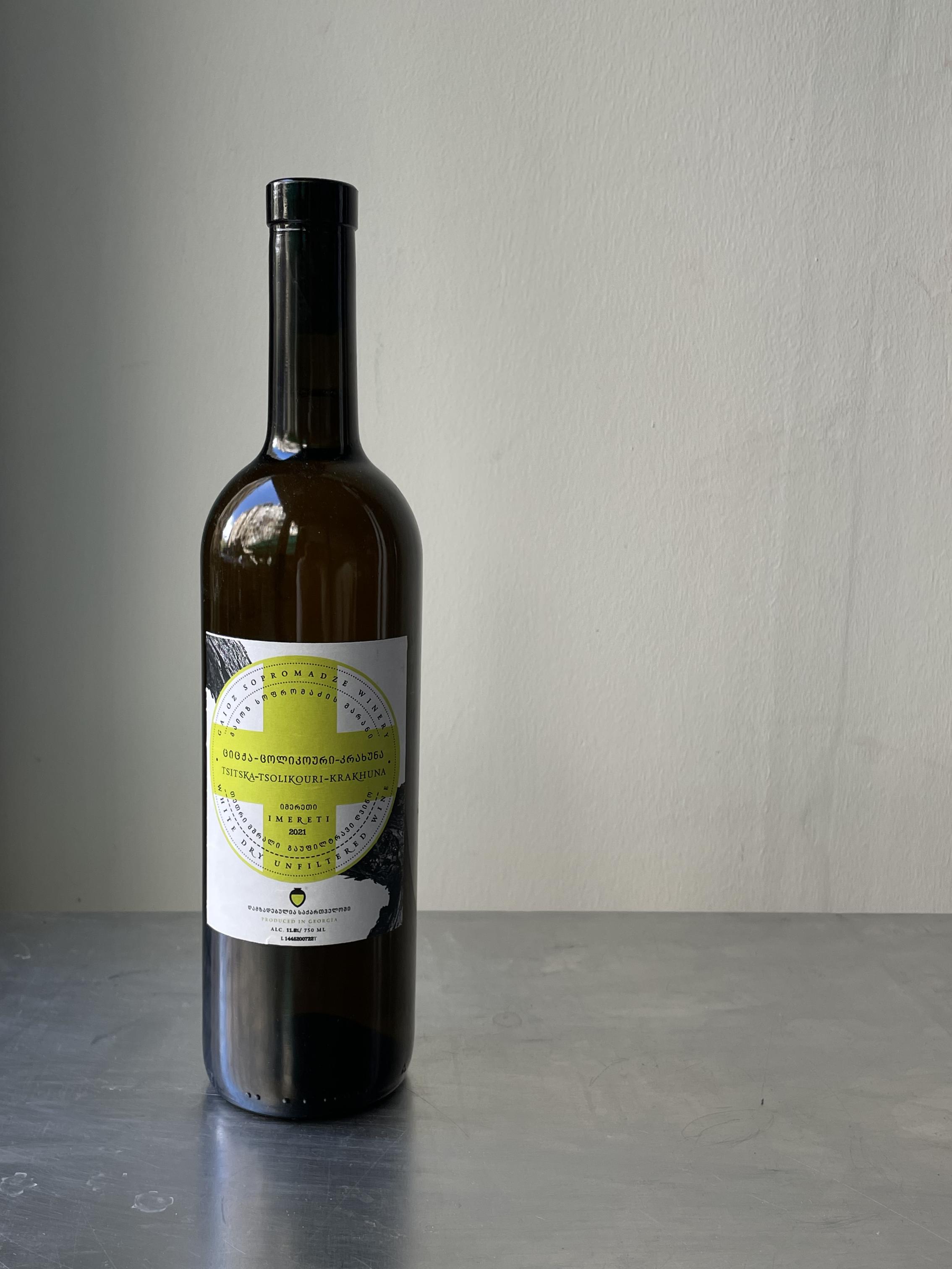 Tsitska-Tsolikouri-Krakhuna - Gaioz Sopromadze Winery - gaioz-sopromadze -2021