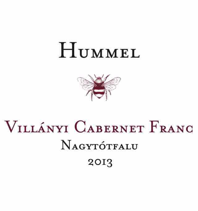 Villànyi Cabernet Franc Nagytòtfalu - Hummel Pincészet - Weingut Hummel - horst-hummel 